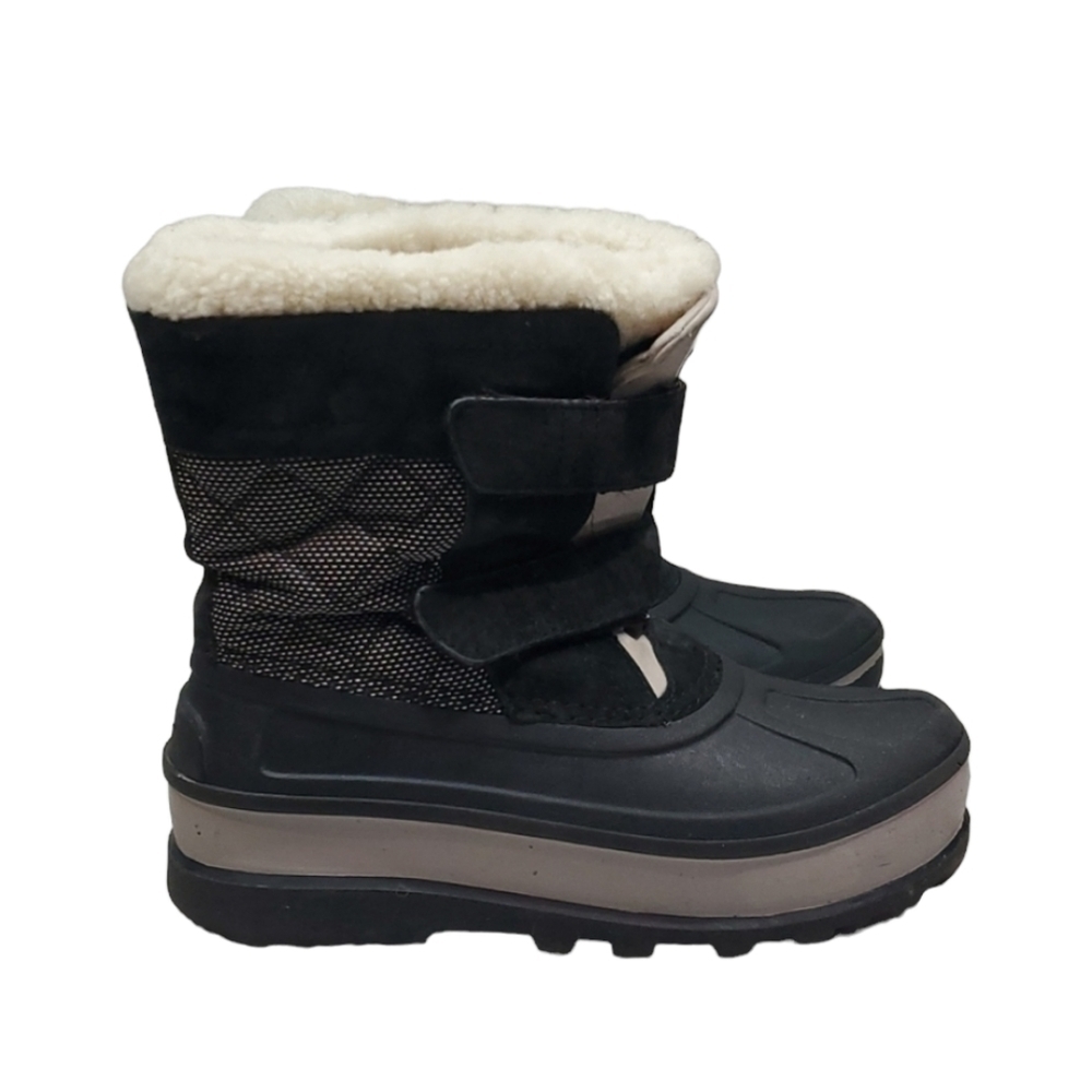 Ugg Kids Boys Insulated lined Saltwater Duck rubber leather boots shoes